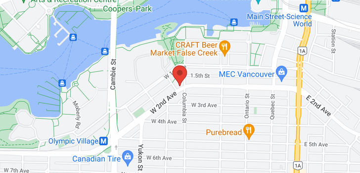 map of 213 63 W 2ND AVENUE